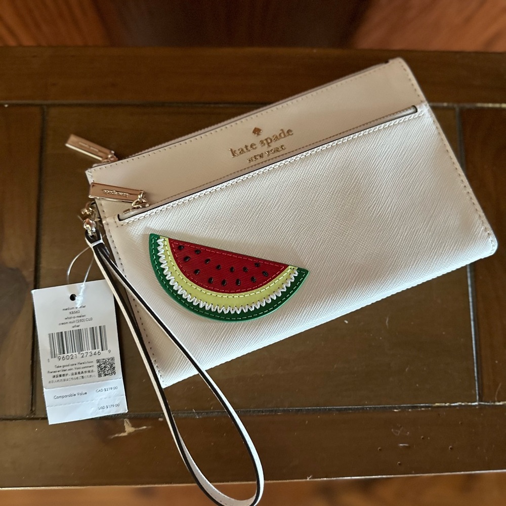 Kate Spade What A Melon Wristlet